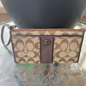 Coach wristlet